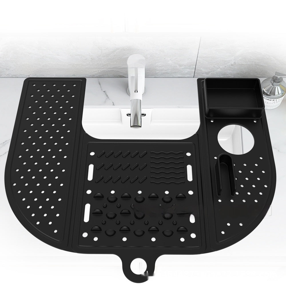 Foldable Sink Dresser Storage Pad Silicone