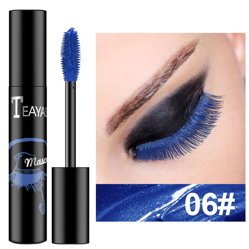 Color fluorescent eyeshadow mascara