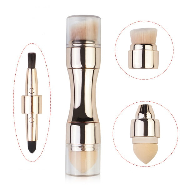 Four-in-one Multifunctional Portable Beauty Brush