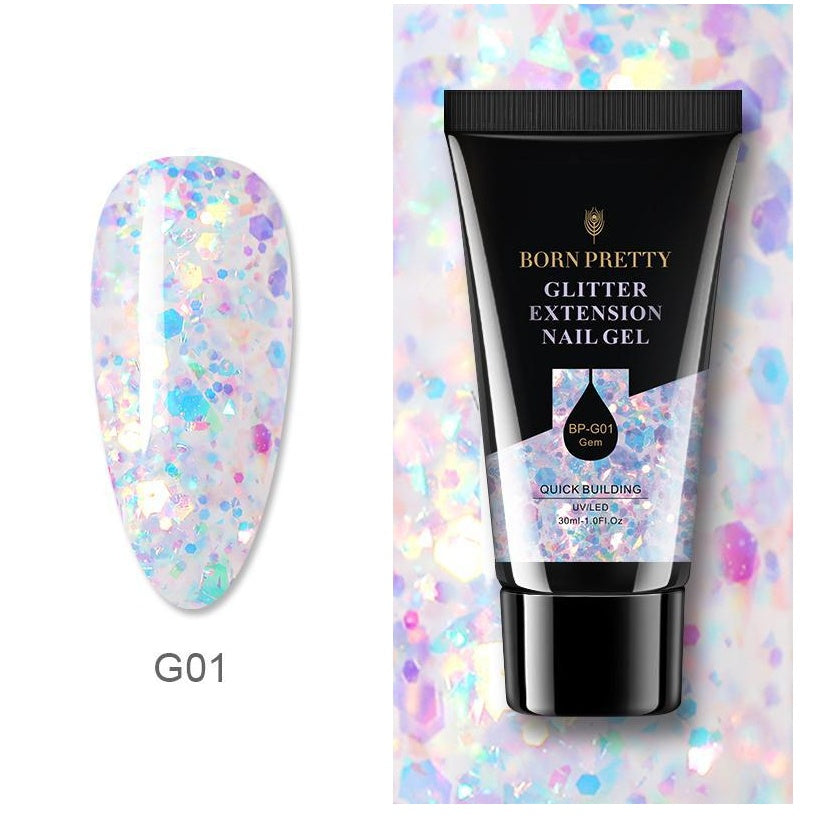 Manicure Floral Extension Nail Gel-30ml