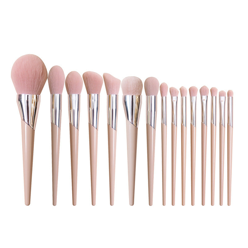 Heart Nude Pink Makeup Brush