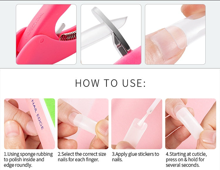 500 French nail Kit