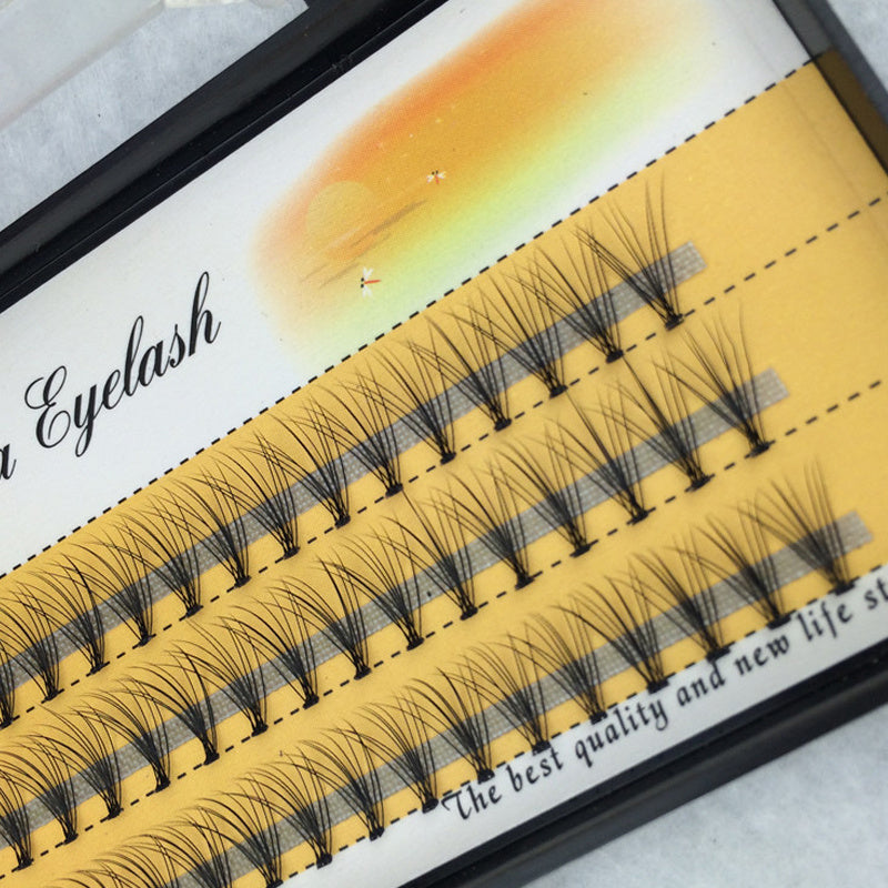 Imitation mink hair single planted eyelashes