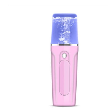 Facial Moisturizing Steamer Tool With USB Charging & Battery Bank