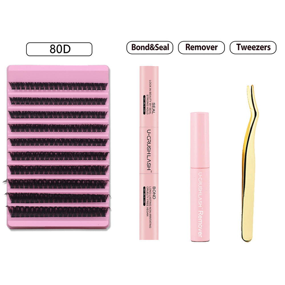 Set Of Thick Curly Eyelashes