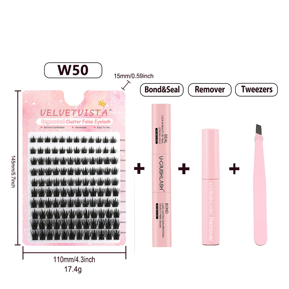Set Of Thick Curly Eyelashes