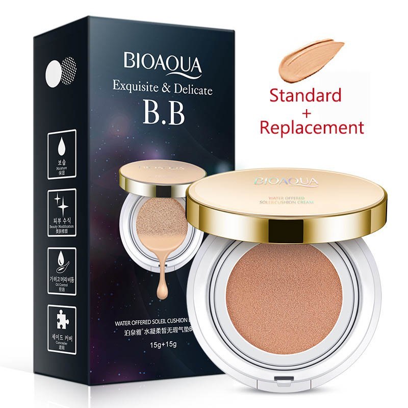 Bioaqua Air Cushion beauty kit 3 Color Concealer