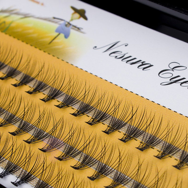 Imitation mink hair single planted eyelashes