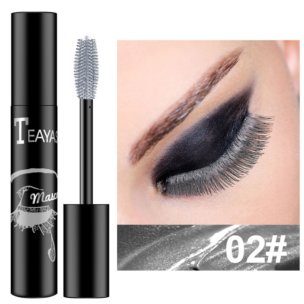 Color fluorescent eyeshadow mascara