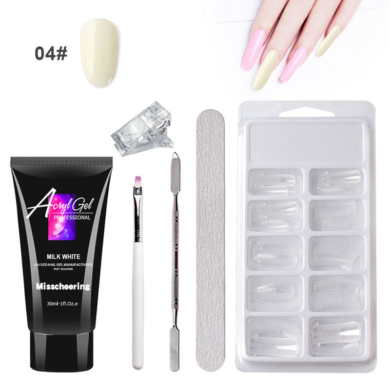 Painless Extension Nail Gel-Nail Art Without Paper Holder