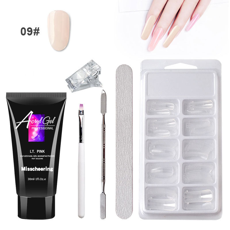Painless Extension Nail Gel-Nail Art Without Paper Holder