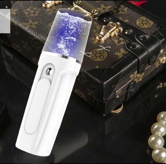 Facial Moisturizing Steamer Tool With USB Charging & Battery Bank