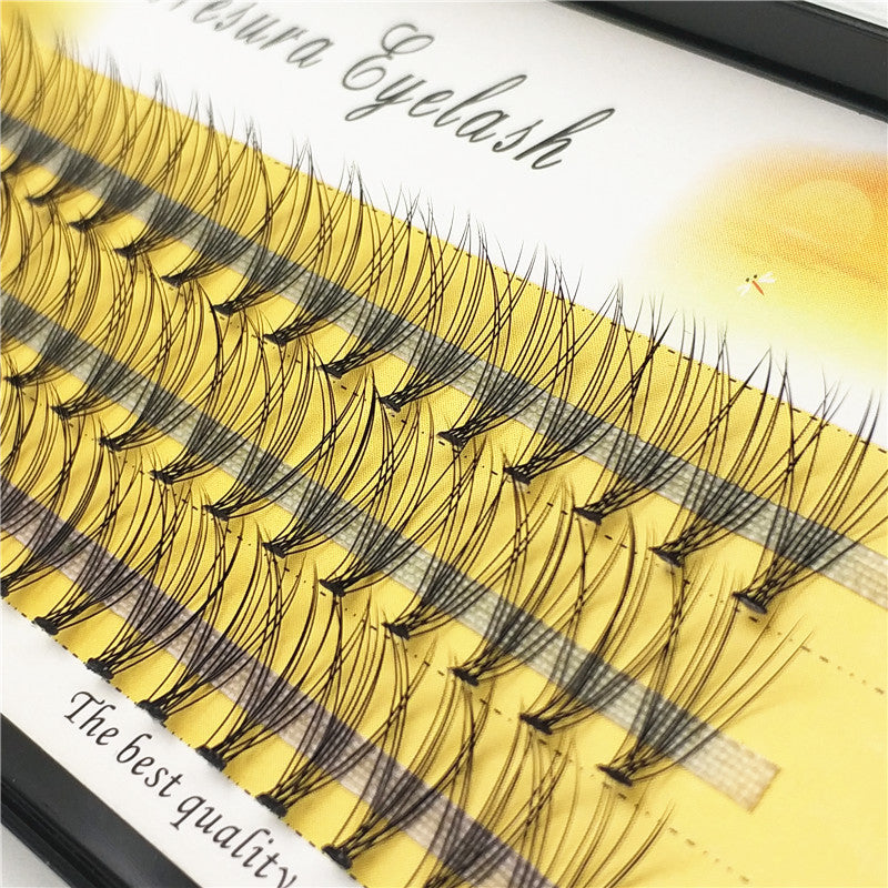 Imitation mink hair single planted eyelashes