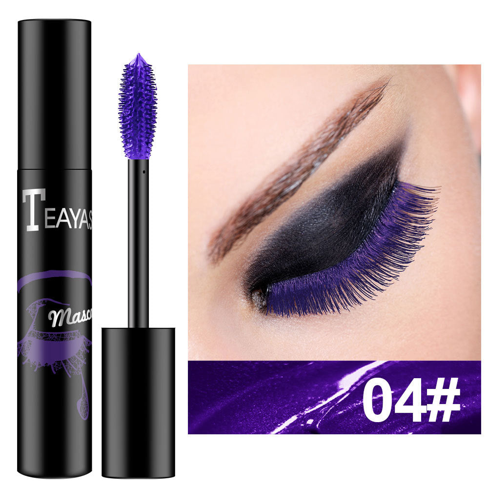 Color fluorescent eyeshadow mascara