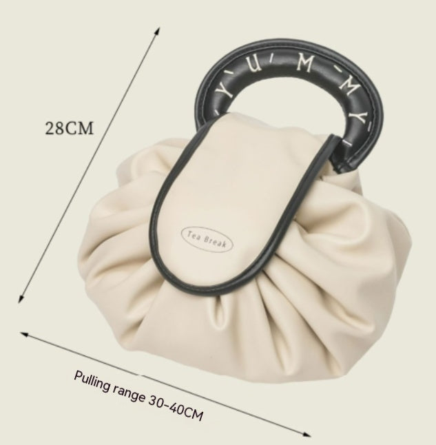 Portable Drawstring Waterproof Make Up Storage Bag