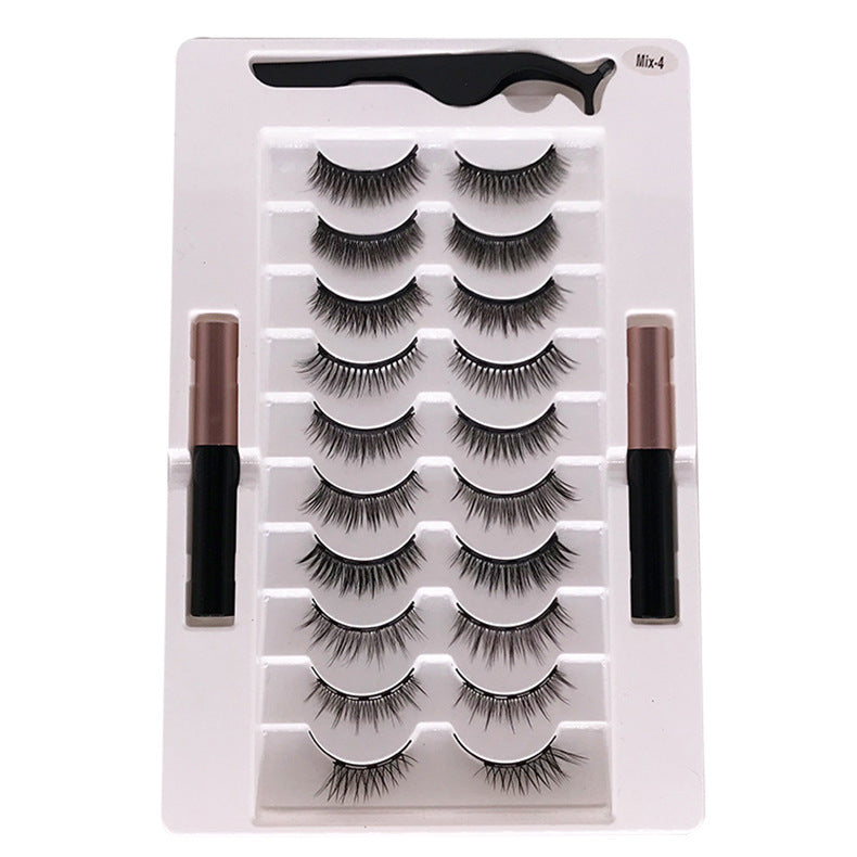 Magnetic Liquid Liner & Eyelash Natural Set