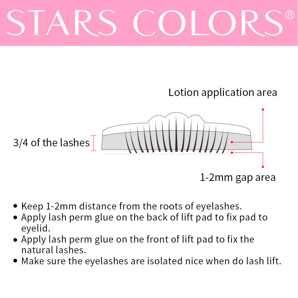 ICONSIGN 10 Pairs Pouch Eyelash Perm Lotion