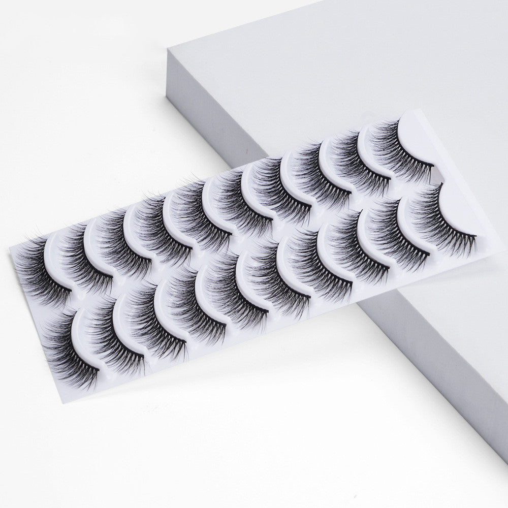Natural Eyelashes Box-10 Pairs
