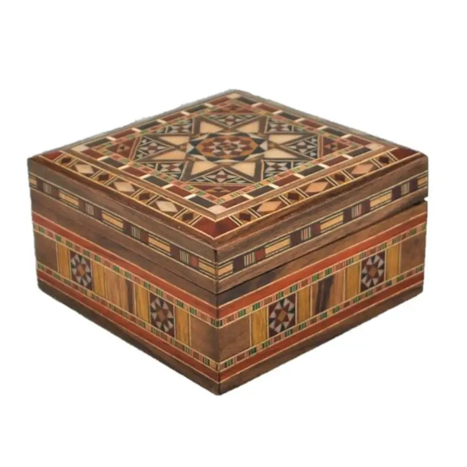Nostalgic Jewelry Organizer Handmade Wooden Storage Box