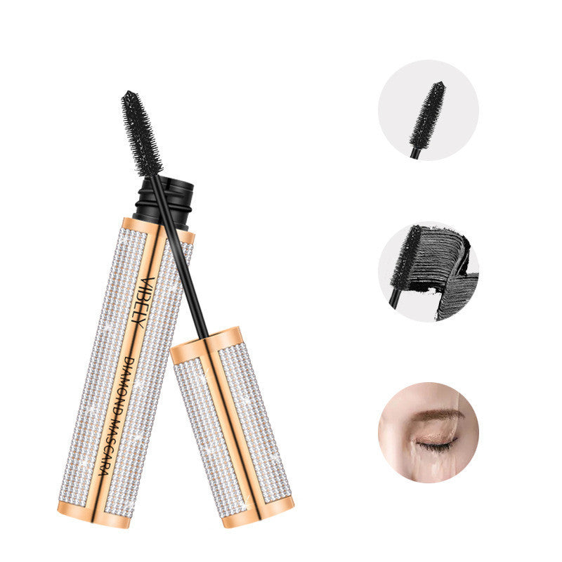 Slender-Curling Waterproof 4D Mascara - Eyeshadow