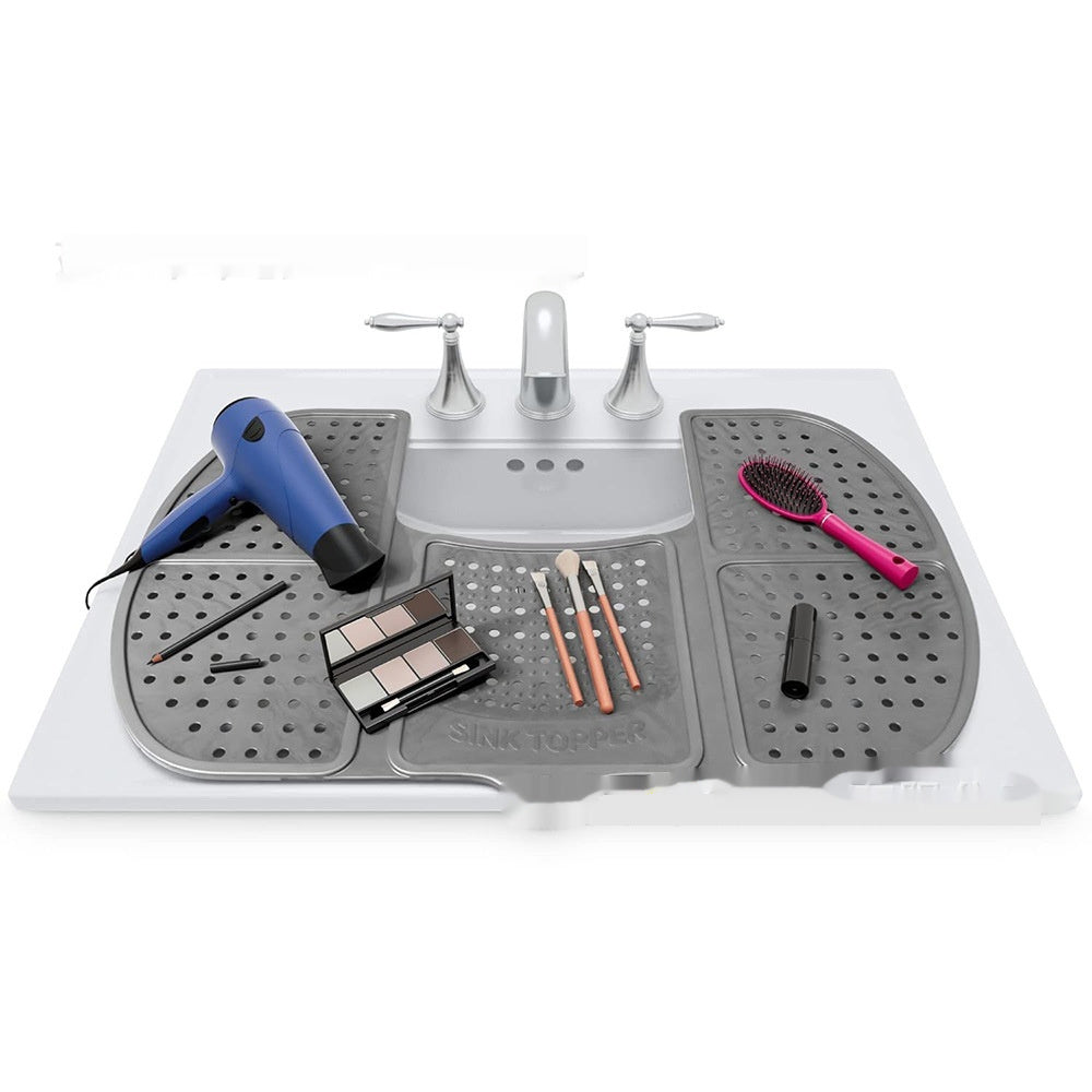 Foldable Sink Dresser Storage Pad Silicone