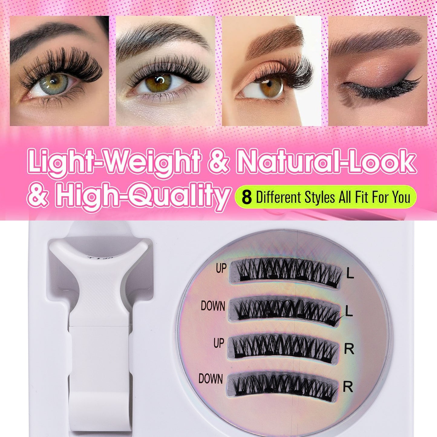 Magnetic Eyelashes Model Suit Thick