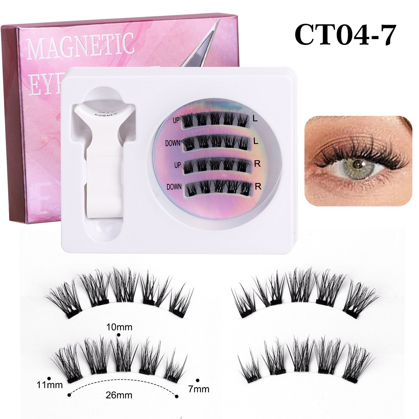 Magnetic Eyelashes Model Suit Thick