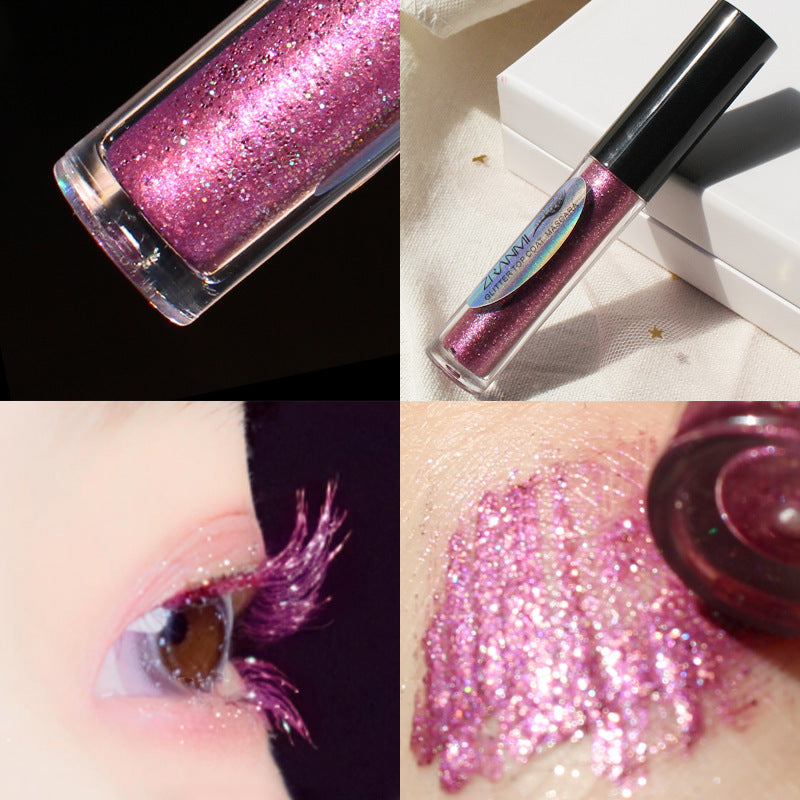 Sequins,Glitter, Snowflakes, Waterproof, Non-Smudge, Mascara - Eyeshadow