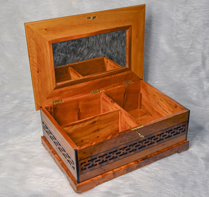 High Quality Thuya Storage Box With Lock Key, Decorative Gift Idea,Perfect Gift