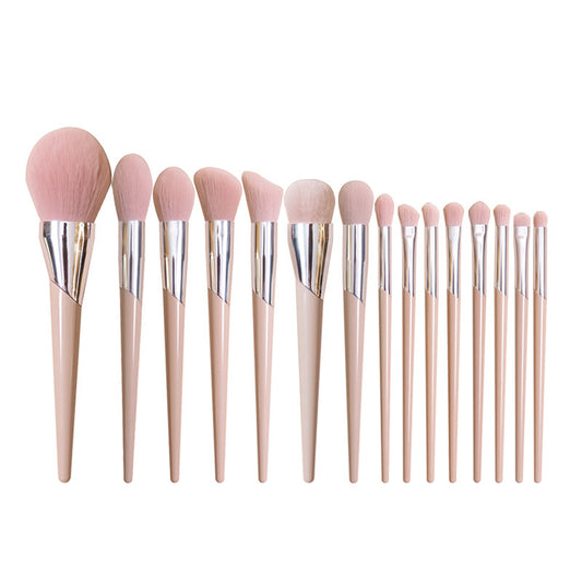 Heart Nude Pink Makeup Brush