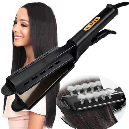Steam Hair Straightener Splint Non-injury/ Beauty Tool