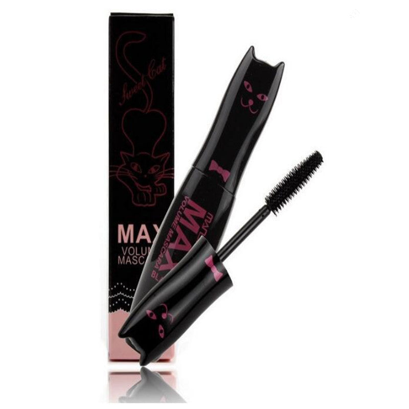 Slim and thick curling mascara eyeshadow