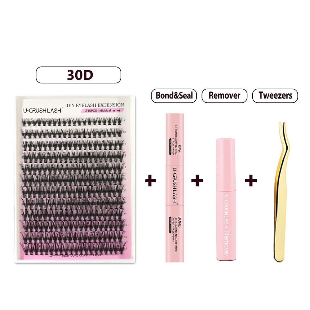 Set Of Thick Curly Eyelashes