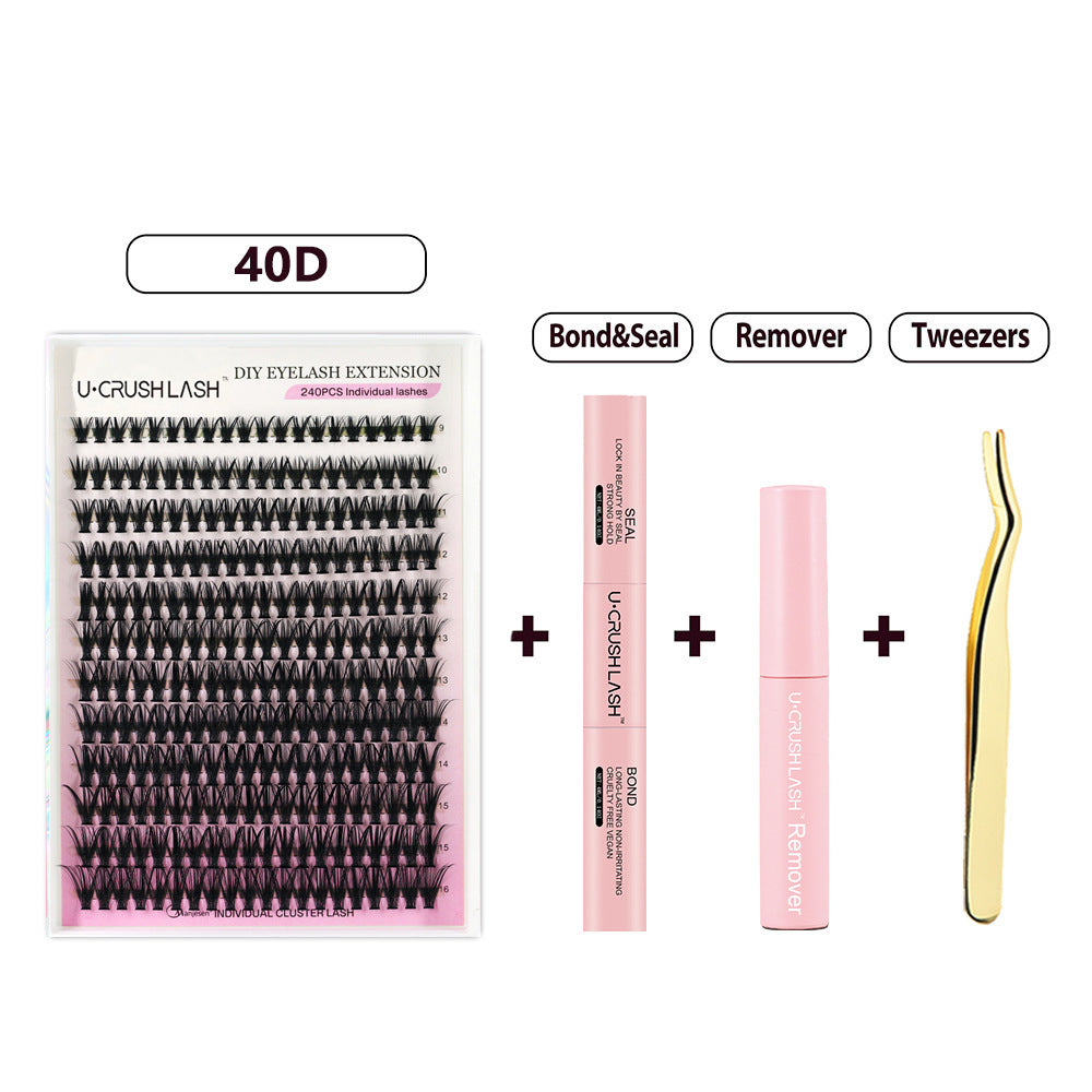 Set Of Thick Curly Eyelashes