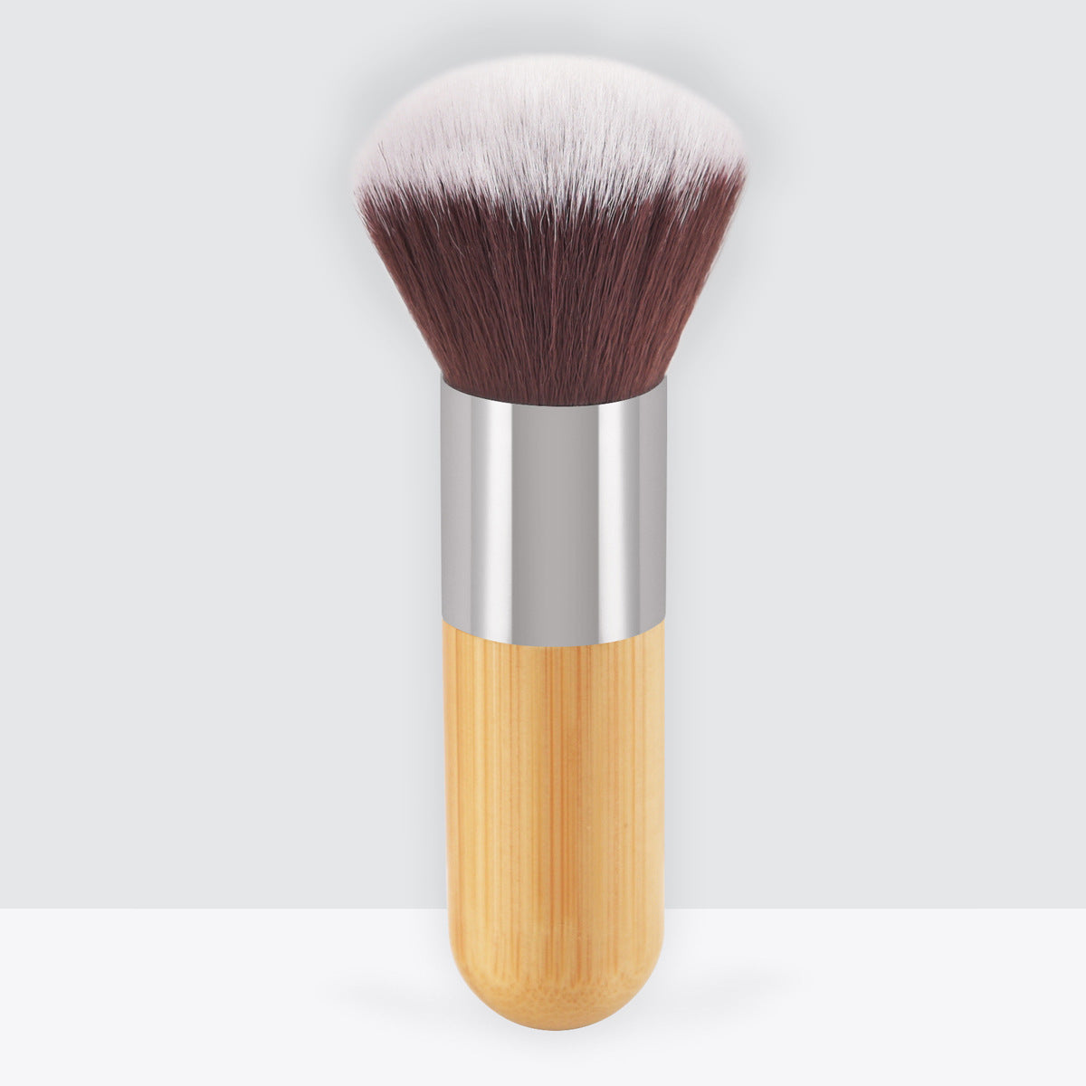 Bamboo Handle Flat Makeup Brush