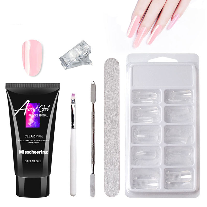 Painless Extension Nail Gel-Nail Art Without Paper Holder