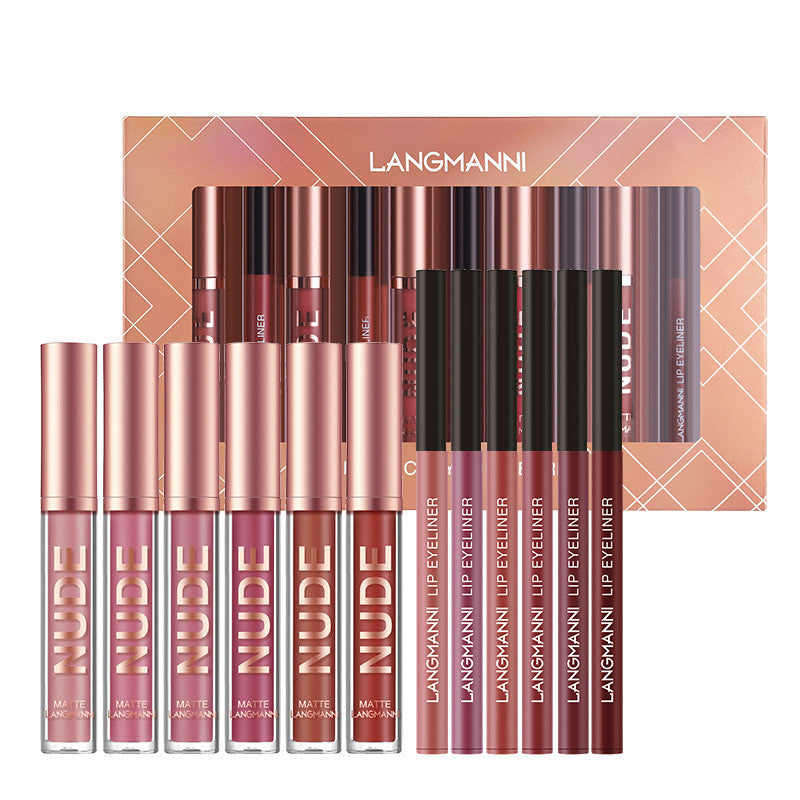 Lip Liner And Lipstick 12 Pcs