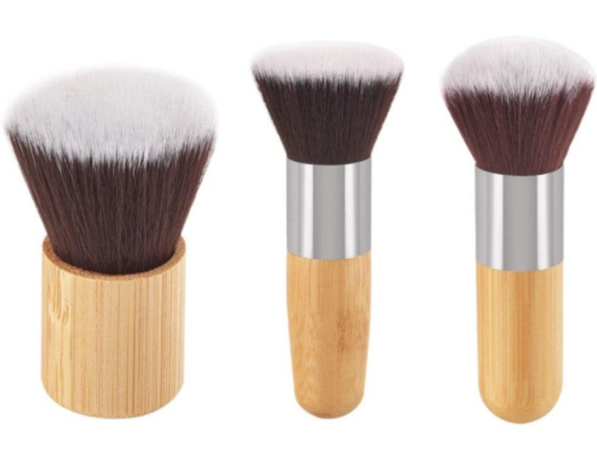 Bamboo Handle Flat Makeup Brush