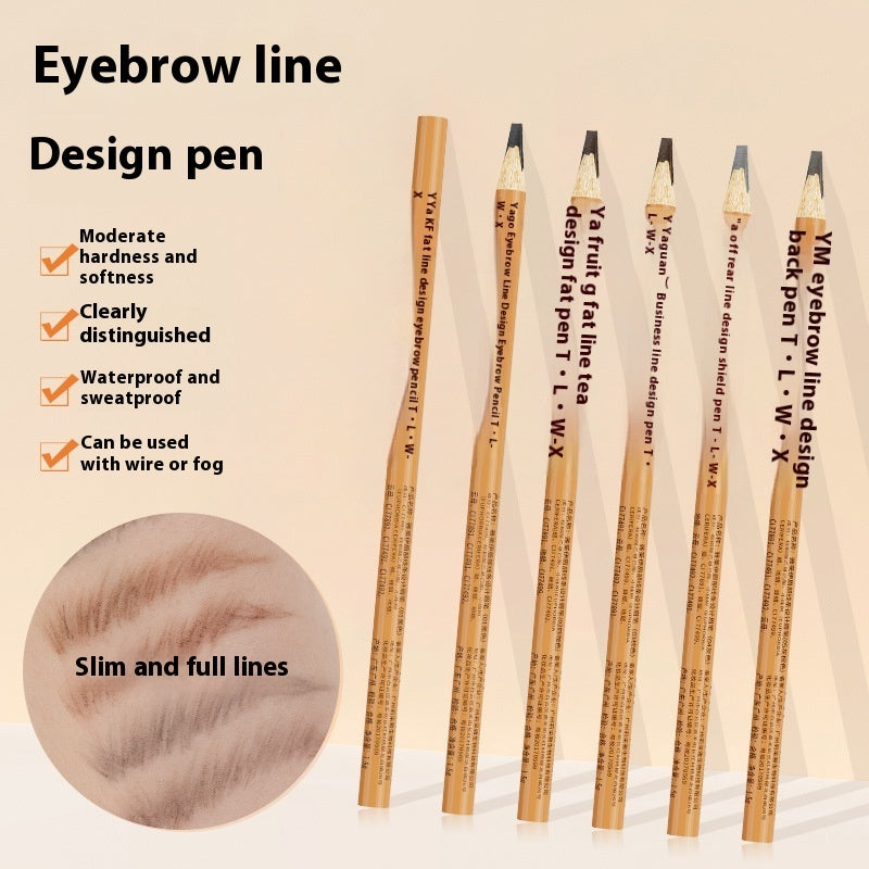 Positioning Eyebrow Pencil Waterproof,Anti-hemp,Tattoo Embroidery