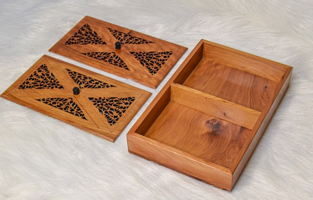 High Quality Thuya Storage Box With Lock Key, Decorative Gift Idea,Perfect Gift