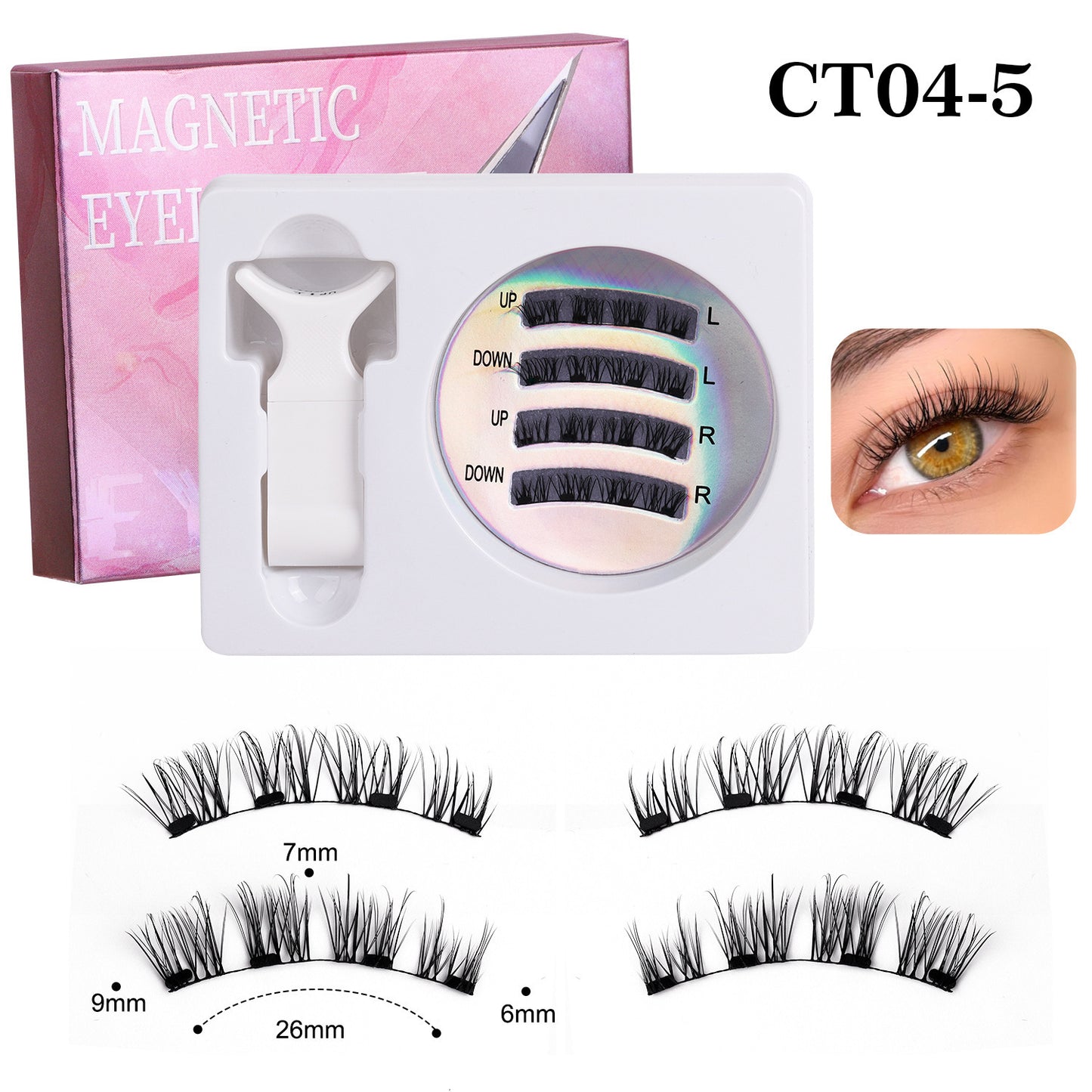 Magnetic Eyelashes Model Suit Thick
