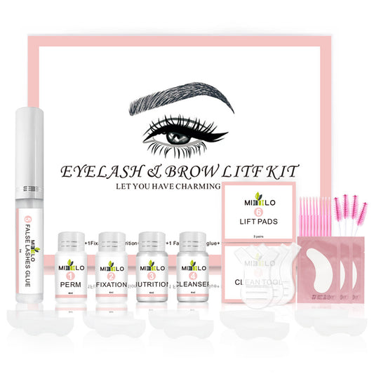 Eyelash scalding set-full eyebrows kit