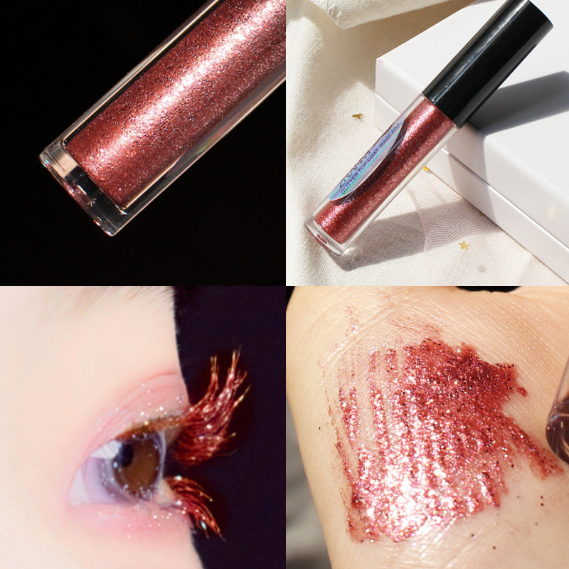 Sequins,Glitter, Snowflakes, Waterproof, Non-Smudge, Mascara - Eyeshadow