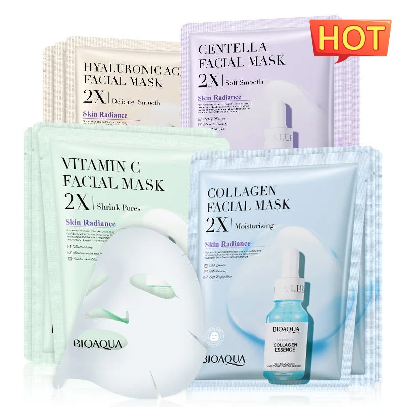 Collagen Face Mask with Skin Care Gel