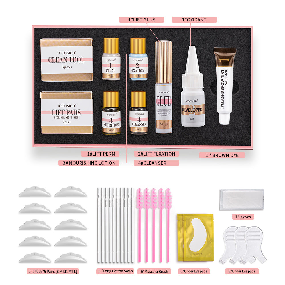 ICONSIGN Lash Lift EyeLash Dye Tint Kit