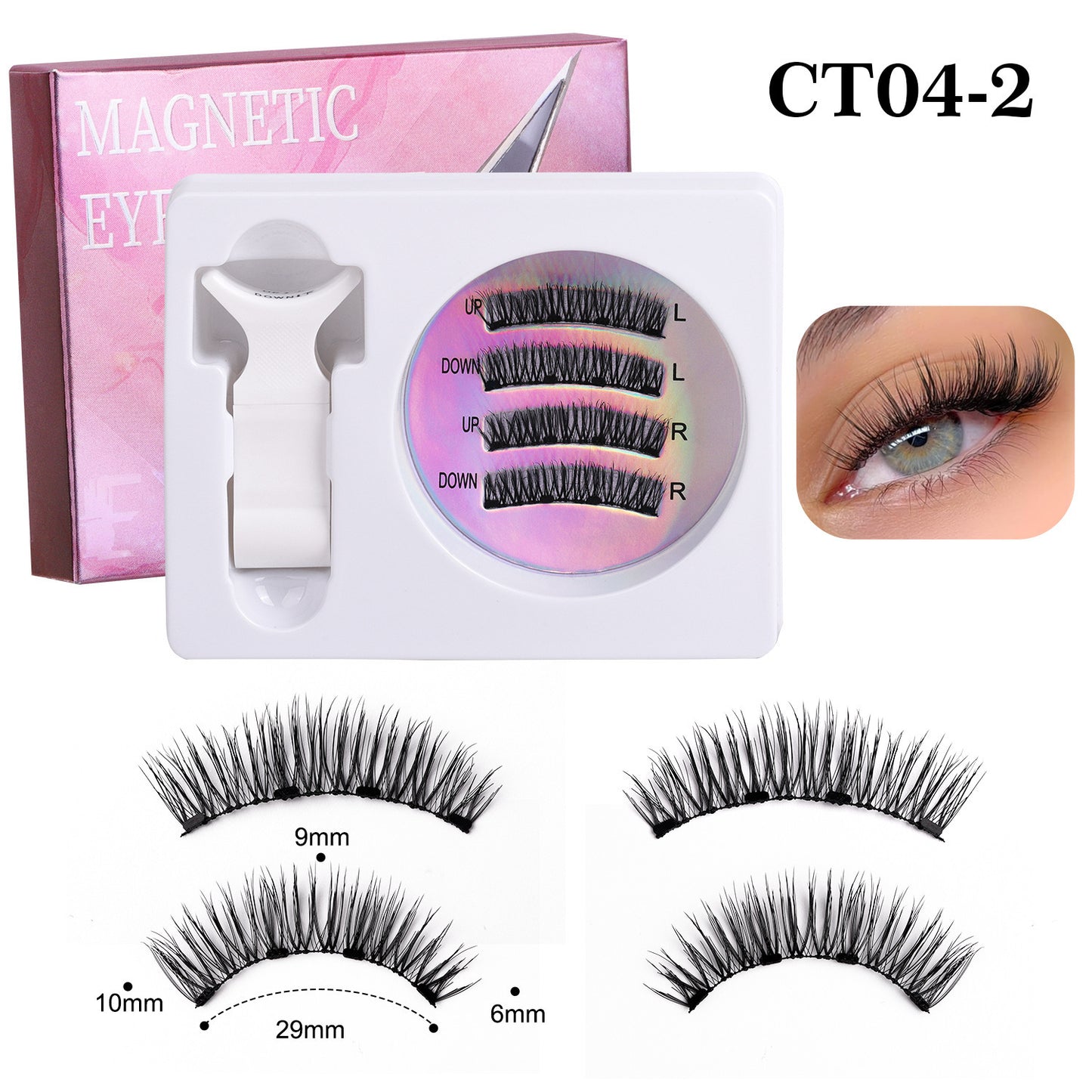 Magnetic Eyelashes Model Suit Thick