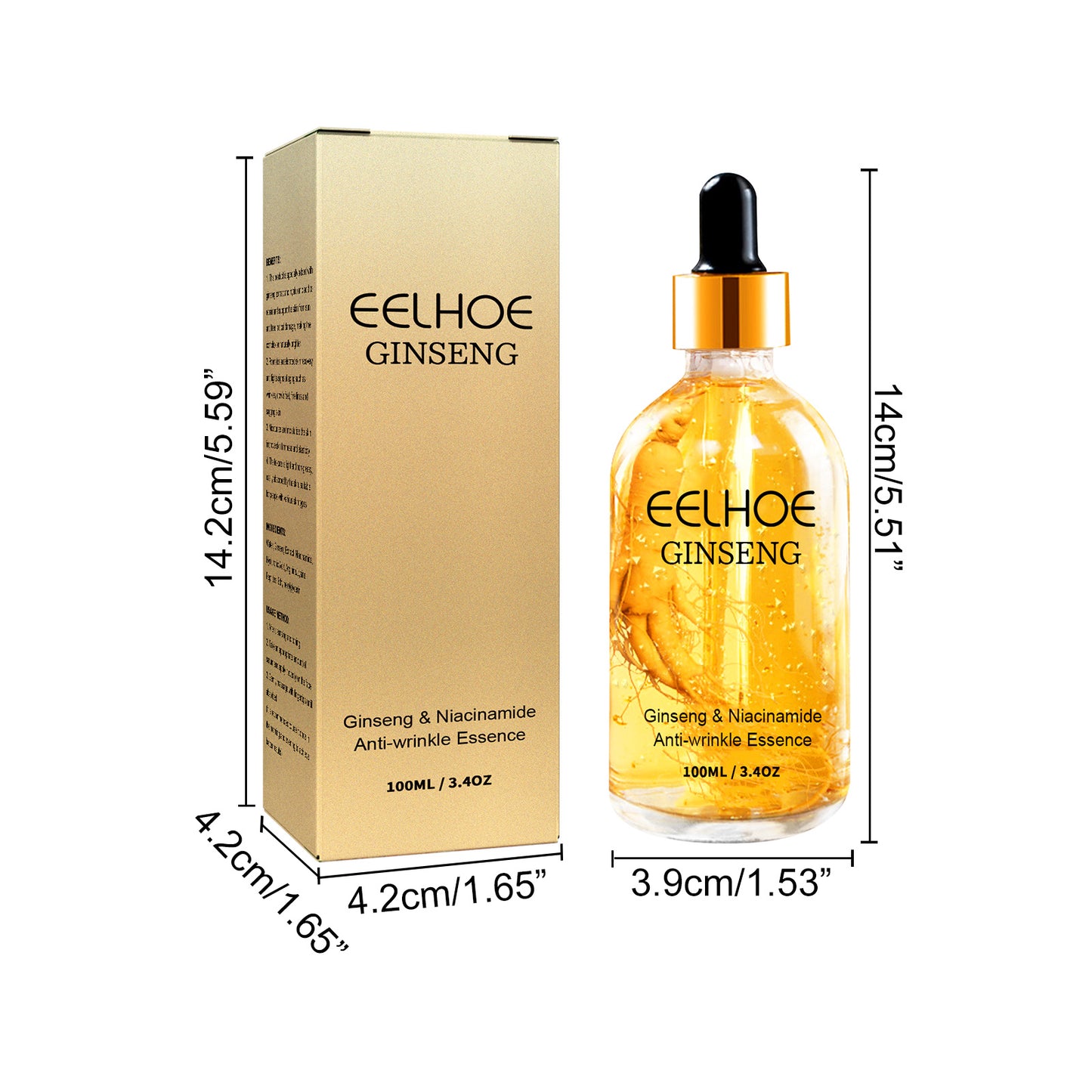 Ginseng Anti Wrinkle,Anti-Ageing Korean Skin Care Oil