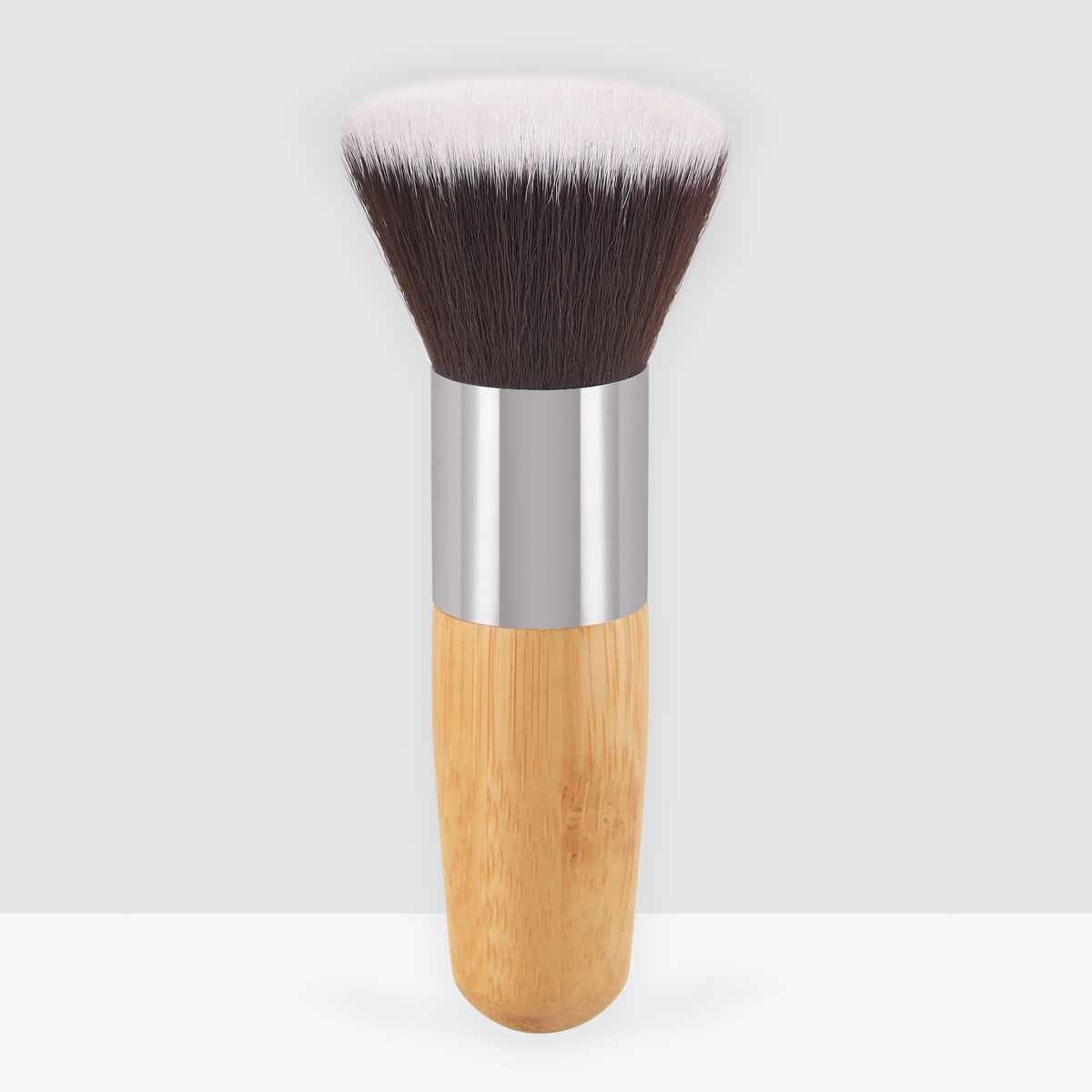 Bamboo Handle Flat Makeup Brush