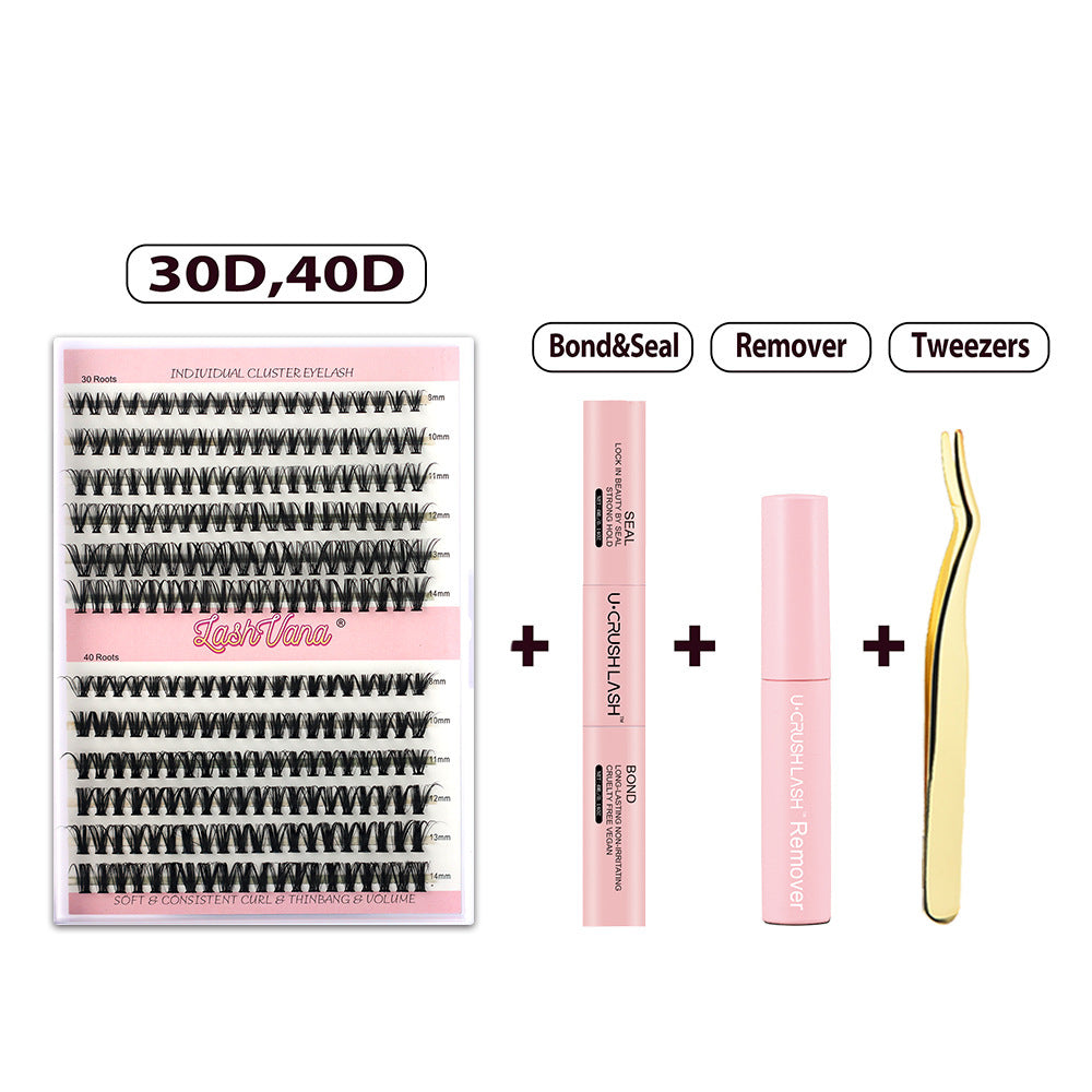 Set Of Thick Curly Eyelashes