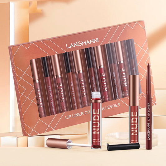 Lip Liner And Lipstick 12 Pcs